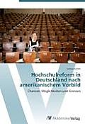 Hochschulreform in Deutschland nach amerikanischem Vorbild