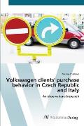 Volkswagen clients' purchase behavior in Czech Republic and Italy