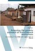 Assessing the poverty outreach of microfinance institutions