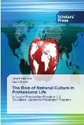 The Role of National Culture in Professional Life