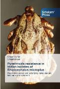 Pyrethroids resistance in Indian isolates of Rhipicephalus microplus