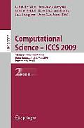 Computational Science - Iccs 2009: 9th International Conference Baton Rouge, La, Usa, May 25-27, 2009 Proceedings, Part II