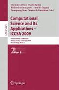 Computational Science and Its Applications - Iccsa 2009: International Conference, Seoul, Korea, June 29--July 2, 2009, Proceedings, Part II