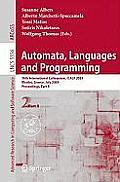 Automata, Languages and Programming: 36th International Colloquium, Icalp 2009, Rhodes, Greece, July 5-12, 2009, Proceedings, Part II