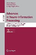 Advances in Neuro-Information Processing: 15th International Conference, Iconip 2008, Auckland, New Zealand, November 25-28, 2008, Revised Selected Pa