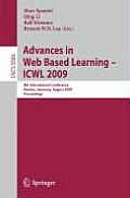 Advances in Web Based Learning - ICWL 2009: 8th International Conference, Aachen, Germany, August 19-21, 2009, Proceedings
