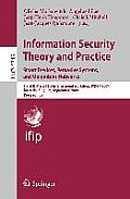Information Security Theory and Practice: Smart Devices, Pervasive Systems, and Ubiquitous Networks