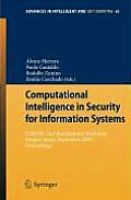 Computational Intelligence in Security for Information Systems: Cisis'09, 2nd International Workshop Burgos, Spain, September 2009 Proceedings