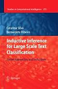 Inductive Inference for Large Scale Text Classification: Kernel Approaches and Techniques
