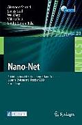 Nano-Net: 4th International ICST Conference, Nano-Net 2009, Lucerne, Switzerland, October 18-20, 2009, Proceedings