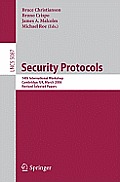 Security Protocols: 14th International Workshop, Cambridge, Uk, March 27-29, 2006, Revised Selected Papers