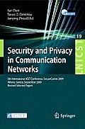 Security and Privacy in Communication Networks: 5th International ICST Conference, SecureComm 2009, Athens, Greece, September 14-18, 2009, Revised Sel