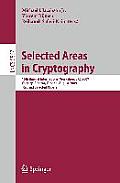 Selected Areas in Cryptography: 16th Annual International Workshop, SAC 2009 Calgary, Alberta, Canada, August 13-14, 2009, Revised Selected Papers