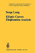 Elliptic Curves: Diophantine Analysis