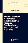 Nuclear Condensed Matter Physics with Synchrotron Radiation: Basic Principles, Methodology and Applications