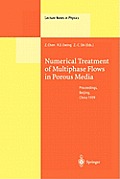 Numerical Treatment of Multiphase Flows in Porous Media: Proceedings of the International Workshop Held at Beijing, China, 2-6 August 1999