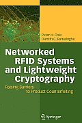 Networked RFID Systems and Lightweight Cryptography: Raising Barriers to Product Counterfeiting