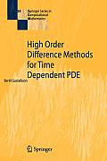 High Order Difference Methods for Time Dependent Pde