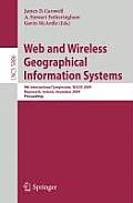 Web and Wireless Geographical Information Systems: 9th International Symposium, W2gis 2009, Maynooth, Ireland, December 7-8, 2009. Proceedings