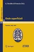 Onde Superficiali Lectures Given at the Centro Internazionale Matematico Estivo C I M E Held in Varenna Como Italy September 4 13