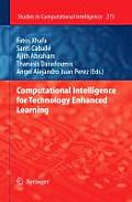 Computational Intelligence for Technology Enhanced Learning