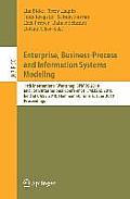 Enterprise, Business-Process and Information Systems Modeling: 11th International Workshop, BPMDS 2010 and 15th International Conference, EMMSAD 2010