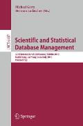 Scientific and Statistical Database Management: 22nd International Conference, Ssdbm 2010, Heidelberg, Germany, June 30-July 2, 2010, Proceedings