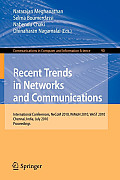 Recent Trends in Networks and Communications: International Conferences, Necom 2010, Wimon 2010, West 2010, Chennai, India, July 23-25, 2010. Proceedi