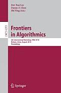 Frontiers in Algorithms: 4th International Workshop, Faw 2010, Wuhan, China, August 11-13, 2010, Proceedings