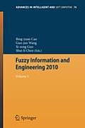 Fuzzy Information and Engineering 2010, Volume 1