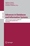 Advances in Databases and Information Systems: 14th East European Conference, ADBIS 2010, Novi Sad, Serbia, September 20-24, 2010, Proceedings