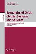 Economics of Grids, Clouds, Systems, and Services: 7th International Workshop, GECON 2010, Ischia, Italy, August 31, 2010, Proceedings