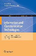 Information and Communication Technologies: International Conference, ICT 2010, Kochi, Kerala, India, September 7-9, 2010, Proceedings