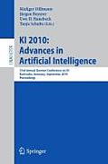 KI 2010: Advances in Artificial Intelligence: 33rd Annual German Conference on Ai, Karlsruhe, Germany, September 21-24, 2010, Proceedings