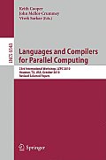 Languages and Compilers for Parallel Computing: 23rd International Workshop, Lcpc 2010, Houston, Tx, Usa, October 7-9, 2010. Revised Selected Papers
