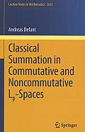 Classical Summation in Commutative and Noncommutative Lp-Spaces