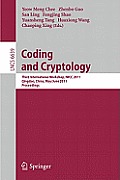 Coding and Cryptology: Third International Workshop, IWCC 2011, Qingdao, China, May 30-June 3, 2011, Proceedings