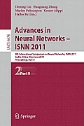 Advances in Neural Networks - ISNN 2011: 8th International Symposium on Neural Networks, ISNN 2011, Guilin, China, May 29-June 1, 2011, Proceedings, P