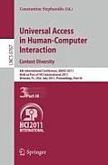 Universal Access in Human-Computer Interaction. Context Diversity: 6th International Conference, Uahci 2011, Held as Part of Hci International 2011, O