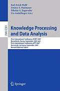Knowledge Processing and Data Analysis: First International Conference, KONT 2007, Novosibirsk, Russia, September 14-16, 2007, and First International