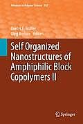 Self Organized Nanostructures of Amphiphilic Block Copolymers II