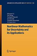Nonlinear Mathematics for Uncertainty and Its Applications