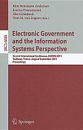 Electronic Government and the Information Systems Perspective: Second International Conference, Egovis 2011, Toulouse, France, August 29 -- September