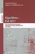 Algorithms -- ESA 2011: 19th Annual European Symposium, Saarbr?cken, Germany, September 5-9, 2011, Proceedings
