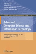 Advanced Computer Science and Information Technology: Third International Conference, AST 2011, Seoul, Korea, September 27-29, 2011. Proceedings