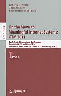 On the Move to Meaningful Internet Systems: Otm 2011: Confederated International Conferences, Coopis, Doa-Svi, and Odbase 2011, Hersonissos, Crete, Gr