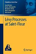 L?vy Processes at Saint-Flour