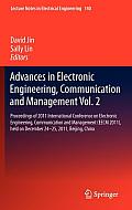 Advances in Electronic Engineering, Communication and Management Vol.2: Proceedings of the Eecm 2011 International Conference on Electronic Engineerin