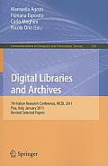 Digital Libraries and Archives: 7th Italian Research Conference, IRCDL 2011, Pisa, Italy, January 20-21, 2011. Revised Papers