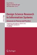 Design Science Research in Information Systems: Advances in Theory and Practice: 7th International Conference, Desrist 2012, Las Vegas, Nv, Usa, May 1